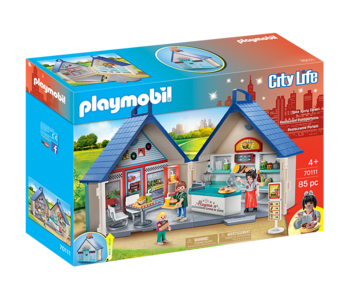 Playmobil 70987 espace détente avec piscine- city life - la maison