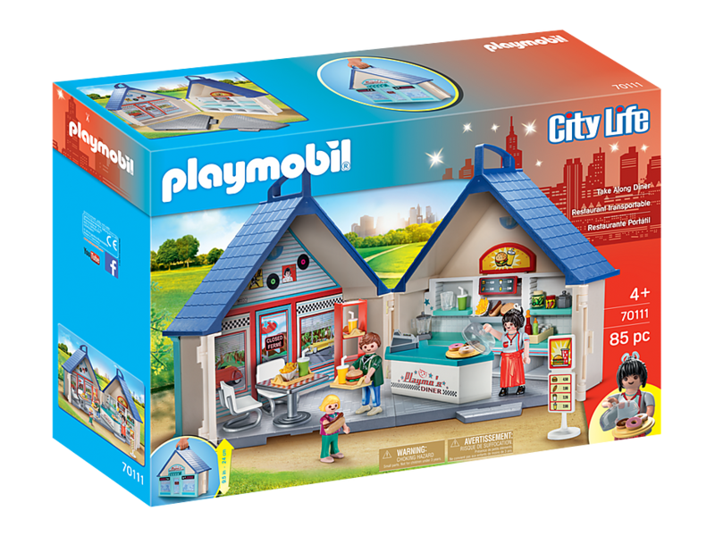 Playmobil Take Along Diner (70111)