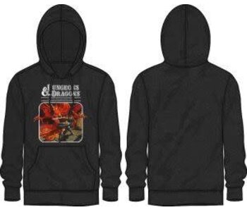 Dungeons And Dragons - Logo Charcoal Heather Hoodie