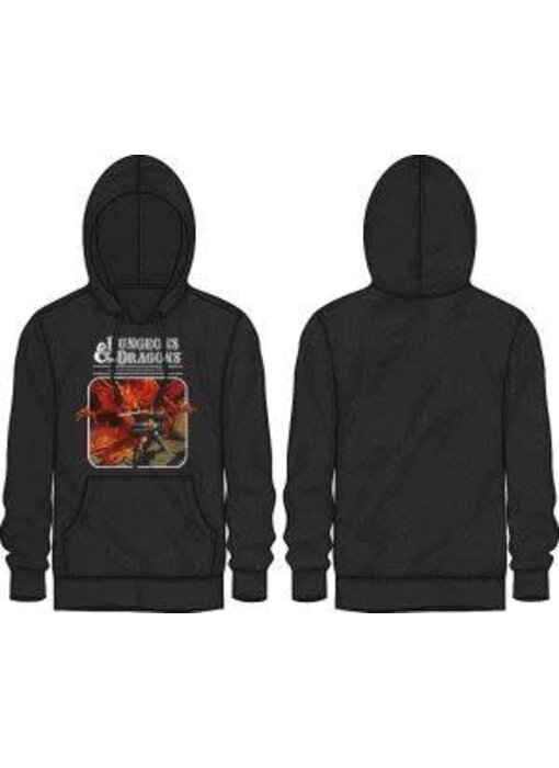 Dungeons And Dragons - Logo Charcoal Heather Hoodie