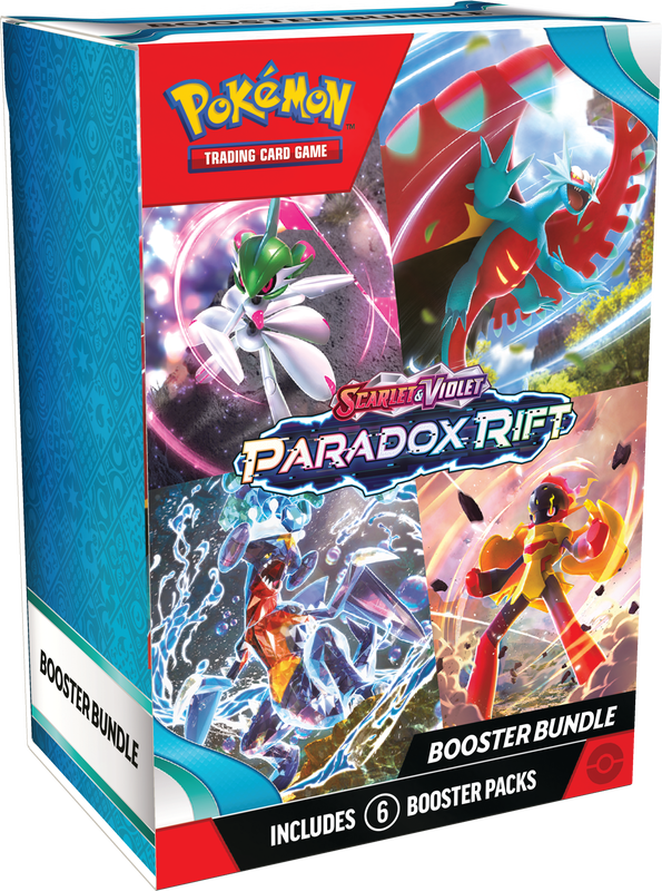 Pokemon TCG SV4 Paradox Rift Booster Bundle Kingdom of the Titans