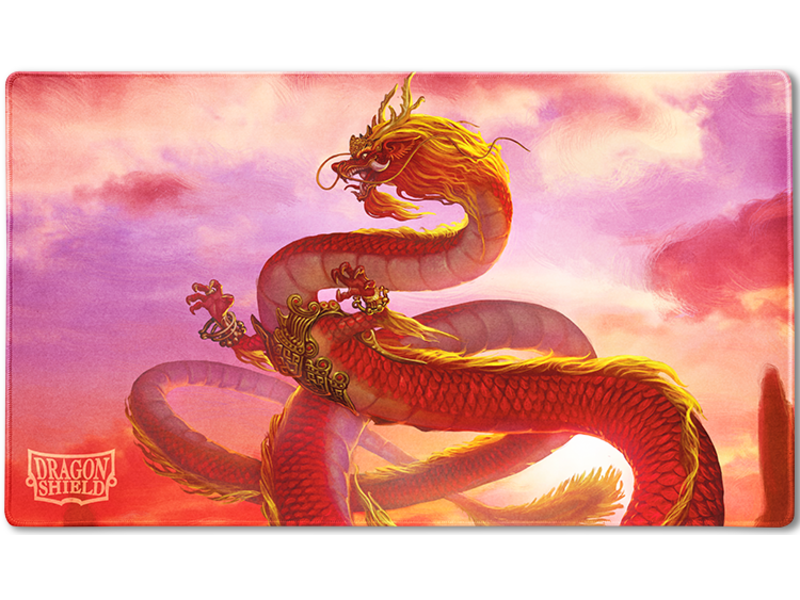 Dragon Shield Playmat with tube Yod 2024 Wood Dragon