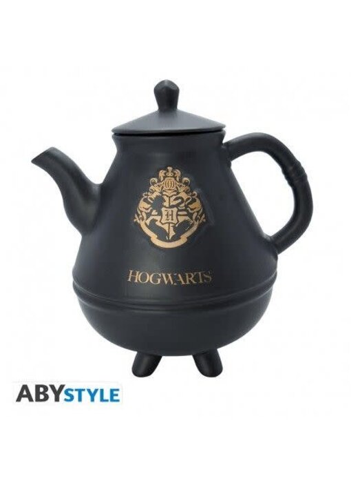 Harry Potter Teapot With Hogwarts Cauldrons Set