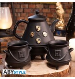 Harry Potter Teapot With Hogwarts Cauldrons Set