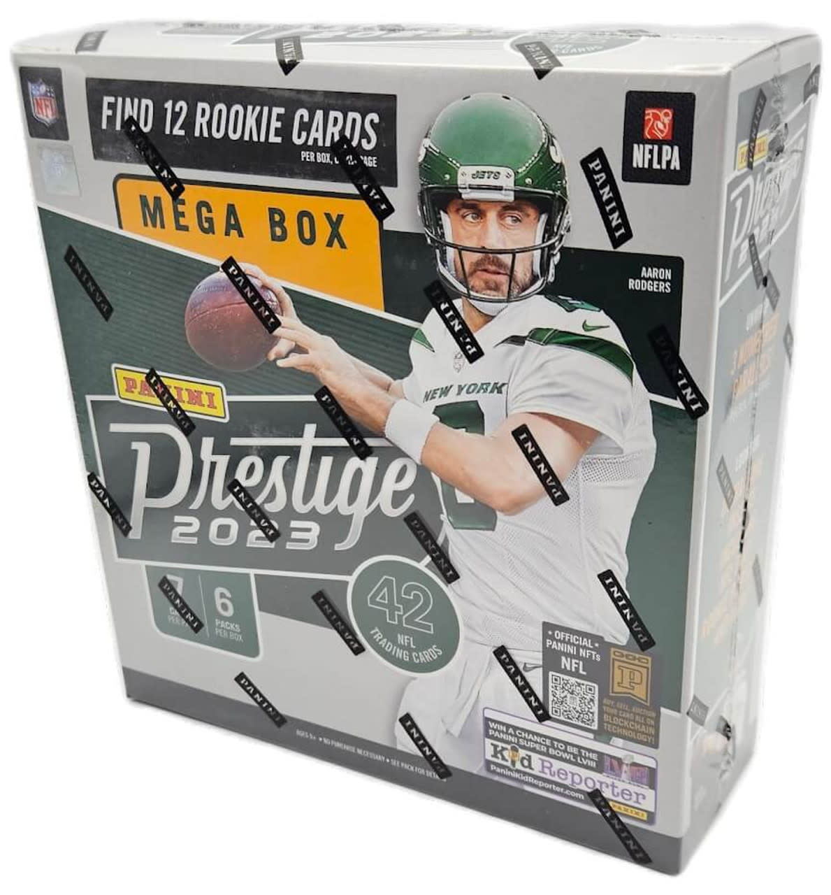 Panini PRIZM Football 2023 NFL Trading Cards 42 Cards Sealed Mega Box