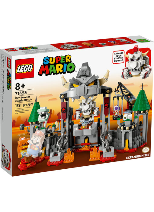 LEGO Dry Bowser Castle Battle Expansion Set (71423)