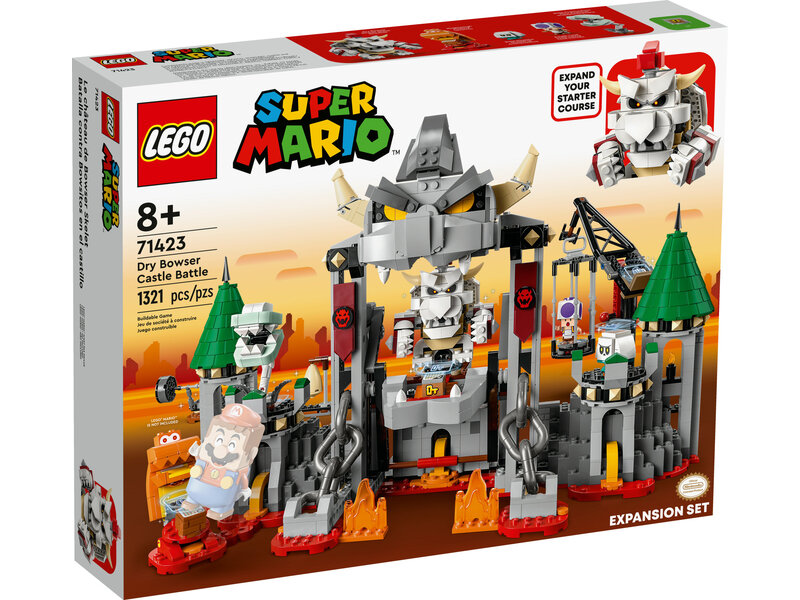 LEGO LEGO Dry Bowser Castle Battle Expansion Set (71423)