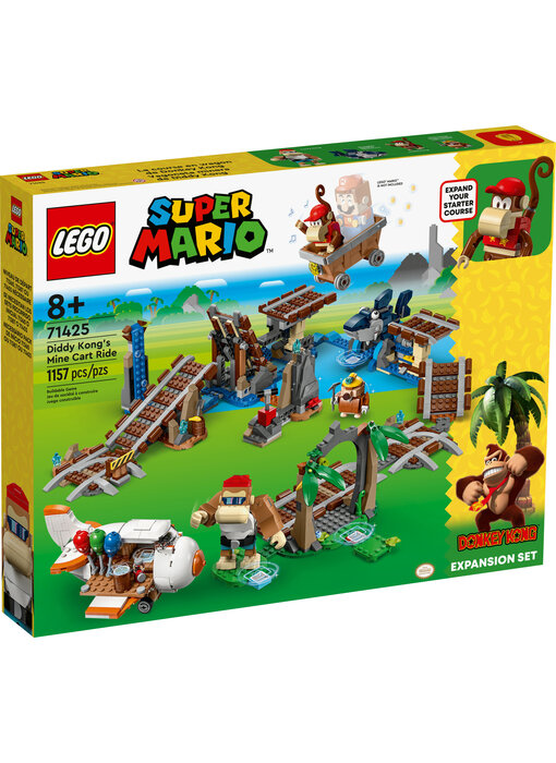 LEGO Diddy Kong's Mine Cart Ride Expansion Set (71425)