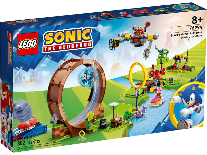 LEGO LEGO Sonic's Green Hill Zone Loop Challenge (76994)