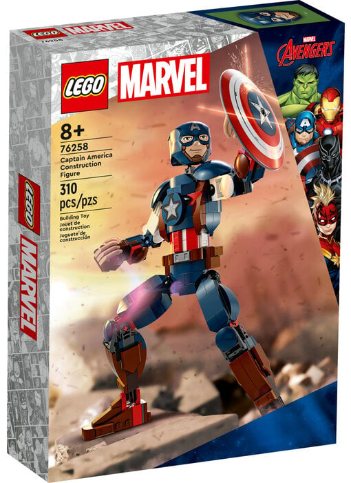 LEGO Captain America Construction Figure (76258)