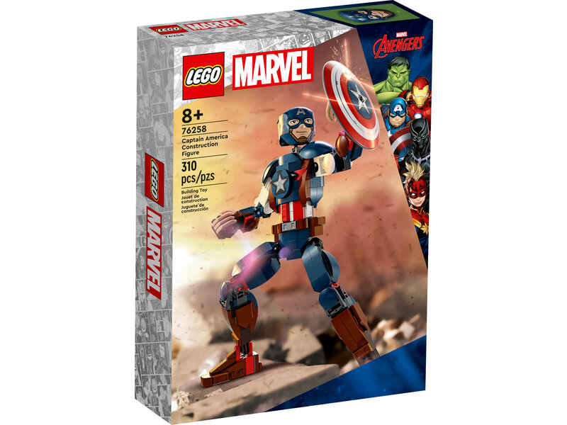 LEGO LEGO Captain America Construction Figure (76258)