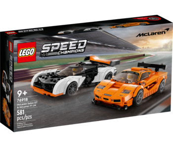LEGO McLaren Solus GT & McLaren F1 LM (76918)