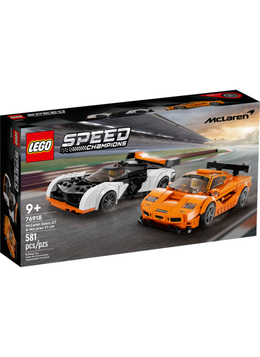 LEGO McLaren Solus GT & McLaren F1 LM (76918)