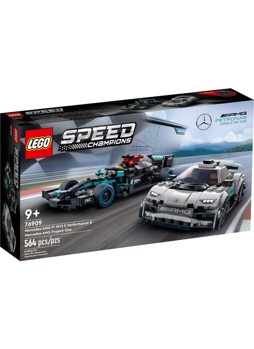LEGO Mercedes AMG F1 W12 E Performance & Mercedes AMG Project One (76909)