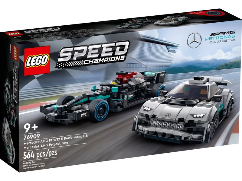 LEGO LEGO Mercedes AMG F1 W12 E Performance & Mercedes AMG Project One (76909)