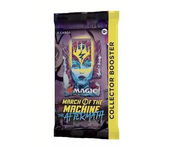 MTG March of the Machine Aftermath Collector Booster Pack
