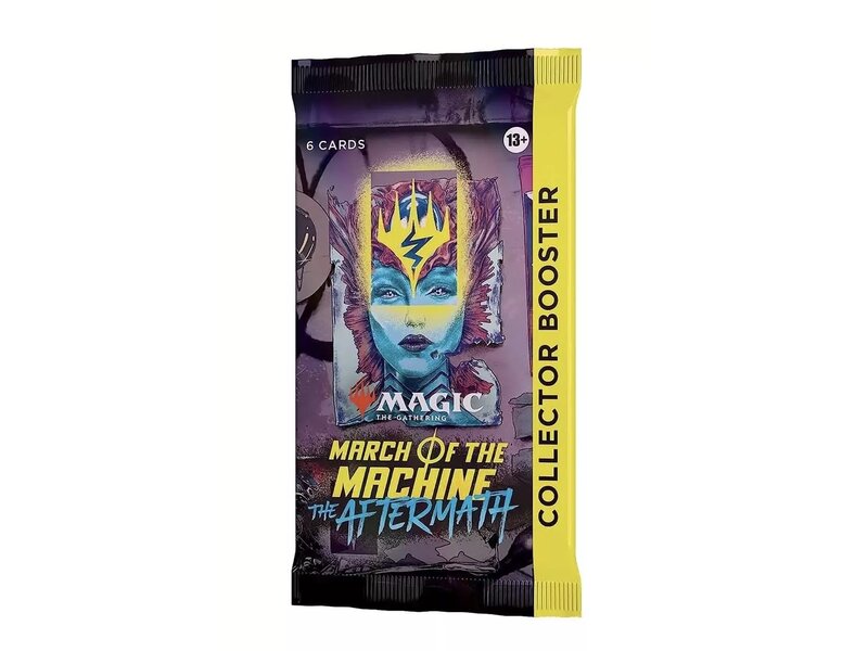 Magic The Gathering MTG March of the Machine Aftermath Collector Booster Pack