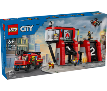 LEGO Fire Station with Fire Truck (60414)