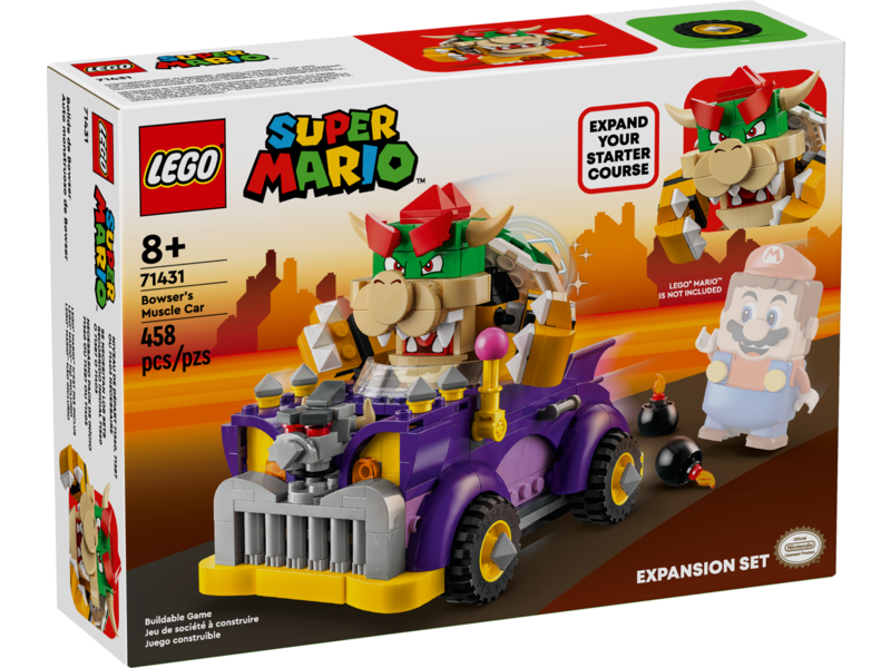 LEGO LEGO Bowser's Muscle Car Expansion Set (71431)