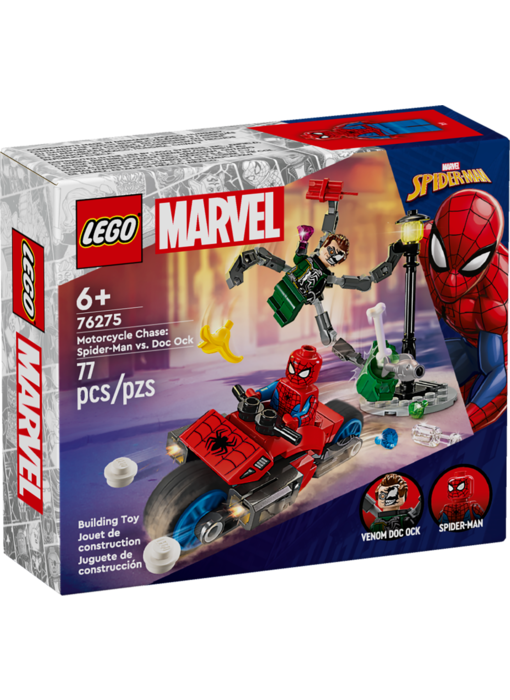 LEGO Motorcycle Chase: Spider-Man vs. Doc Ock (76275)