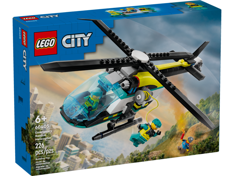 LEGO LEGO Emergency Rescue Helicopter (60405)