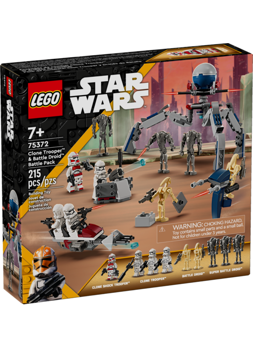 LEGO Clone Trooper™ & Battle Droid™ Battle Pack (75372)