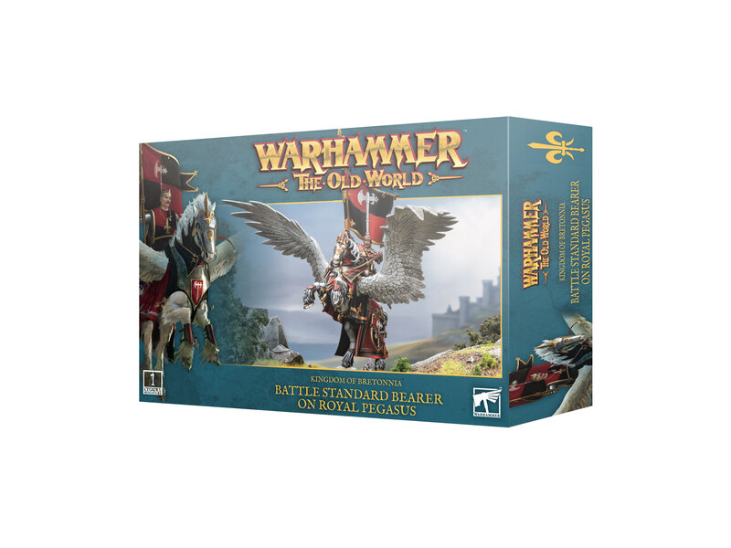 Games Workshop Kingdom Of Bretonnia - Battle Standard On Royal Pegasus