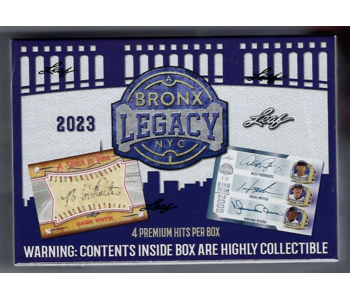 2023 Leaf Bronx Legacy Baseball