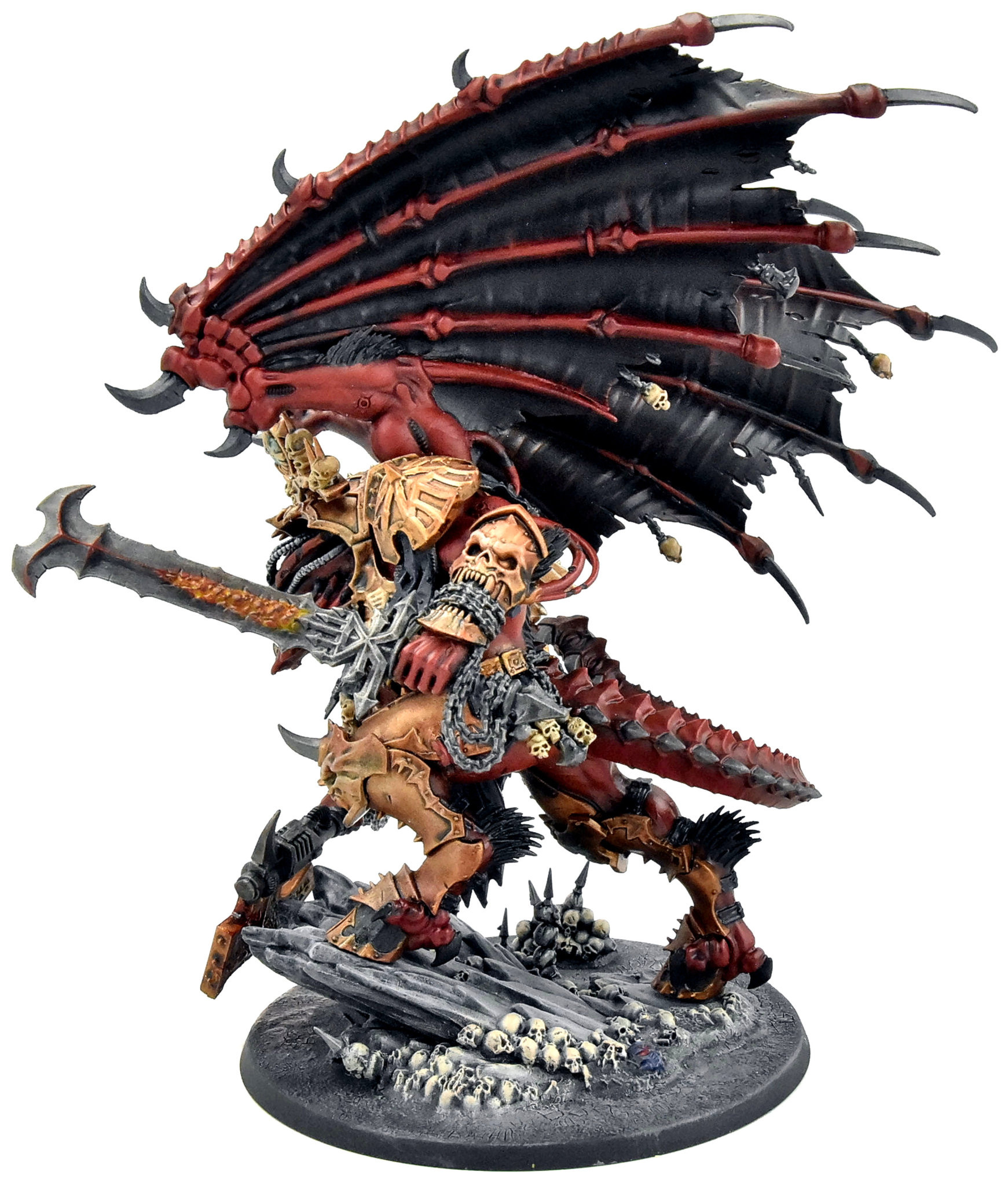 WORLD EATERS Angron Daemon Prince of Khorne World Eaters #1 PRO PAINTED ...