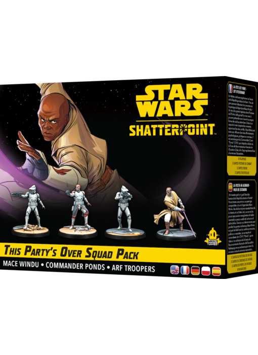 Star Wars - Shatterpoint - This Party's Over - Mace Windu Squad Pack