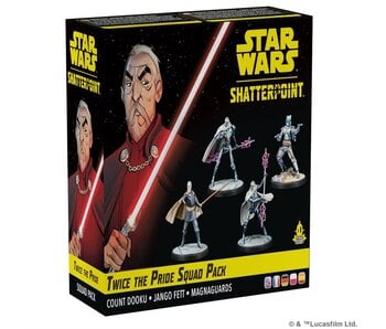 Star Wars - Shatterpoint - Twice the Pride - Count Dooku Squad Pack
