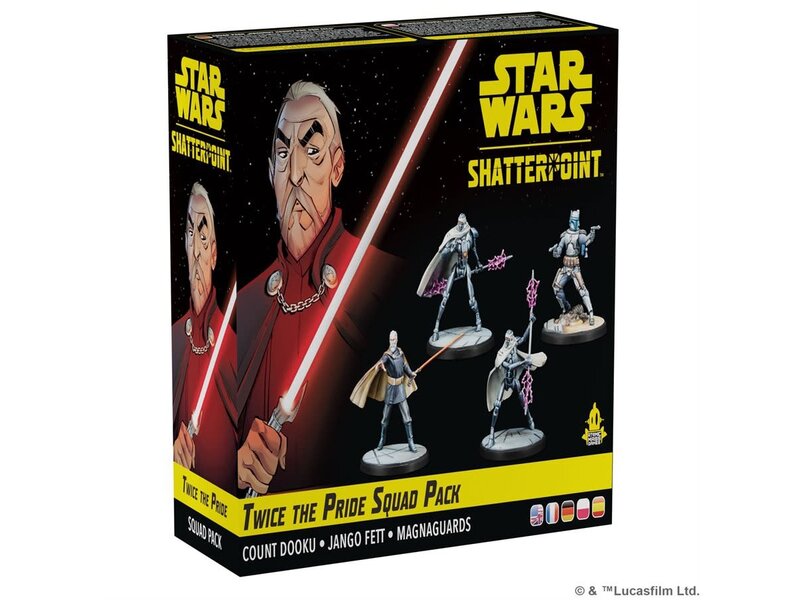 Fantasy Flight Games Star Wars - Shatterpoint - Twice the Pride - Count Dooku Squad Pack