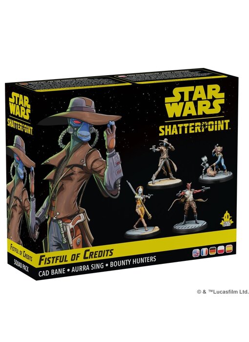Star Wars - Shatterpoint - Fistful Of Credits - Cad Bane Squad Pack