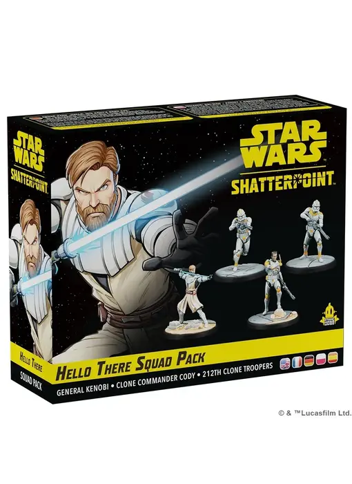 Star Wars - Shatterpoint - Hello There - General Obi-Wan Kenobi Squad Pack
