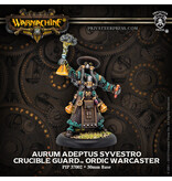 Crucible Guard - Aurum Adeptus Syvestro Warcaster (Metal/Resin) (PIP 37002)