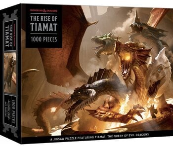 D&d The Rise Of Tiamat Dragon 1000pc Puzzle