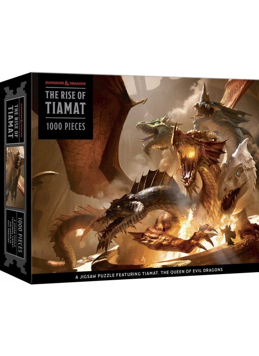 D&d The Rise Of Tiamat Dragon 1000pc Puzzle