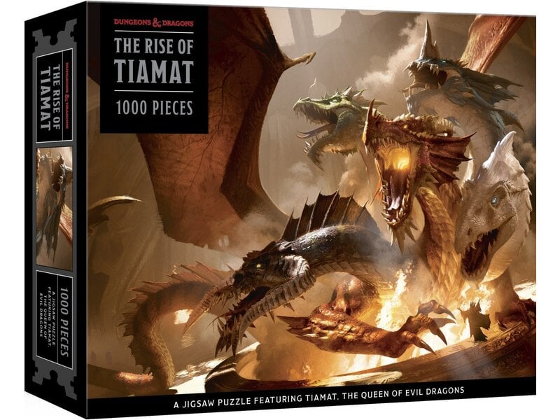 Wizards of the Coast D&d The Rise Of Tiamat Dragon 1000pc Puzzle