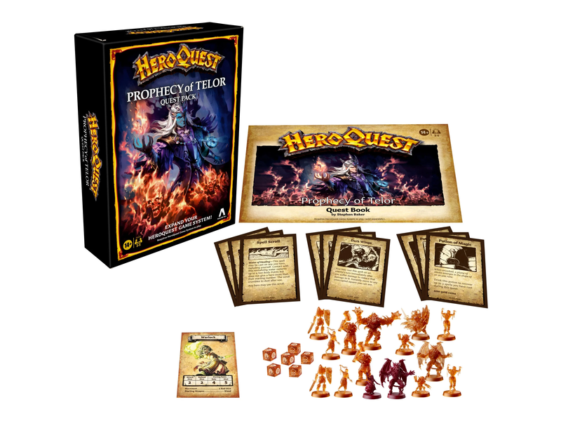 Hero Quest Prophecy Of Telor Quest Pack