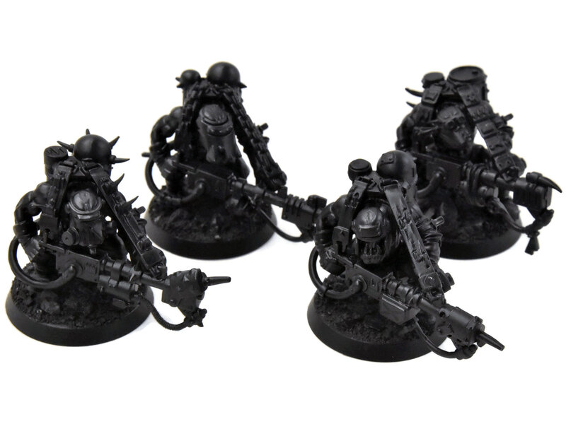 Games Workshop ORKS 4 Burna Boyz #1 Warhammer 40K