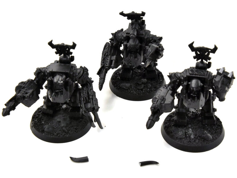 Games Workshop ORKS 3 Meganobz #4 Warhammer 40K