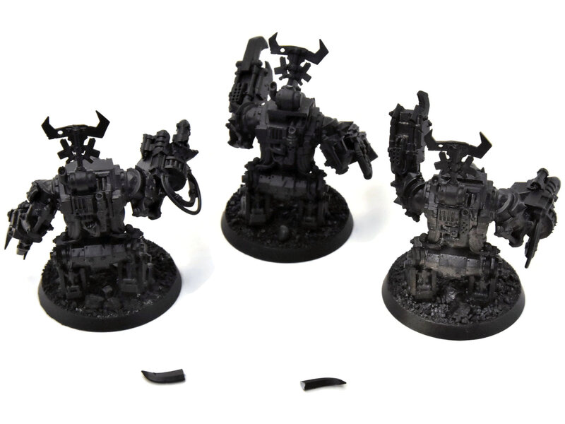 Games Workshop ORKS 3 Meganobz #4 Warhammer 40K