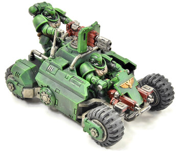 DARK ANGELS Invader ATV #1 WELL PAINTED Warhammer 40K