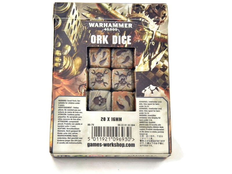 Games Workshop ORKS 20 Dice #2 Warhammer 40K