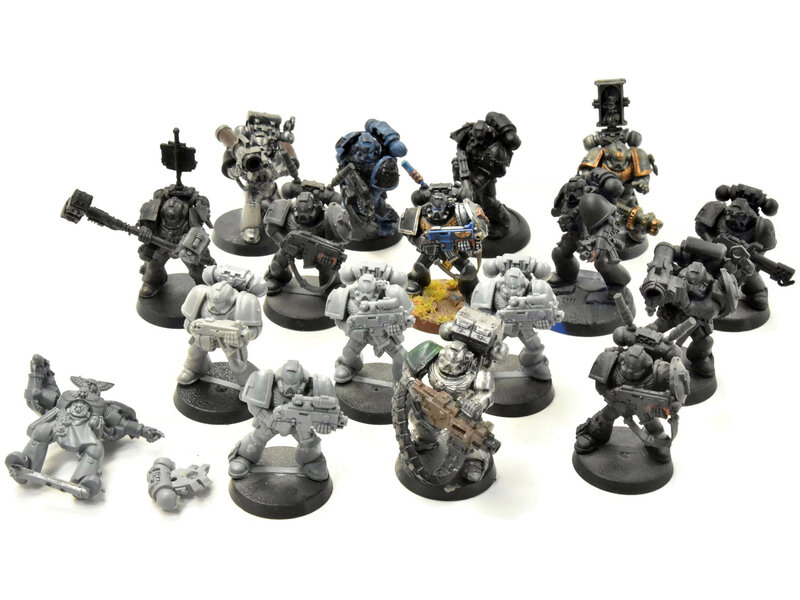 Games Workshop SPACE MARINES 17 Tactical Marines #1 Warhammer 40K