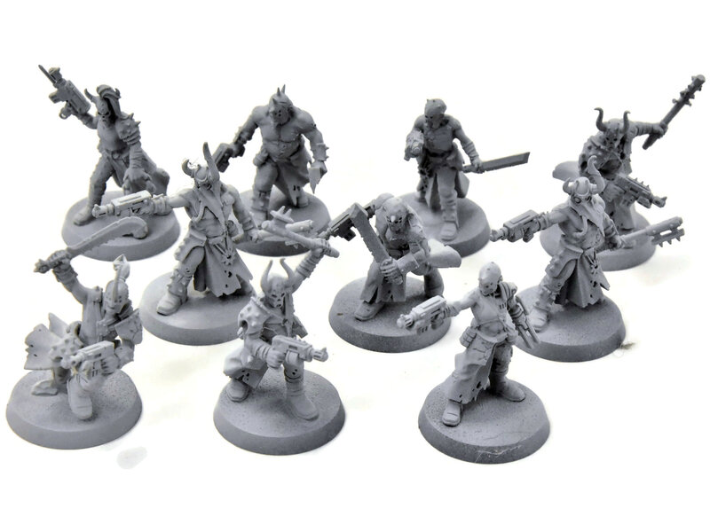 Games Workshop CHAOS SPACE MARINES 10 Cultists #2 Warhammer 40K