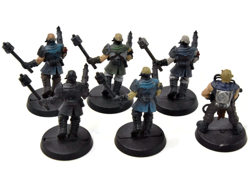 Games Workshop CHAOS SPACE MARINES 6 Chaos Cultists #1 Warhammer 40K