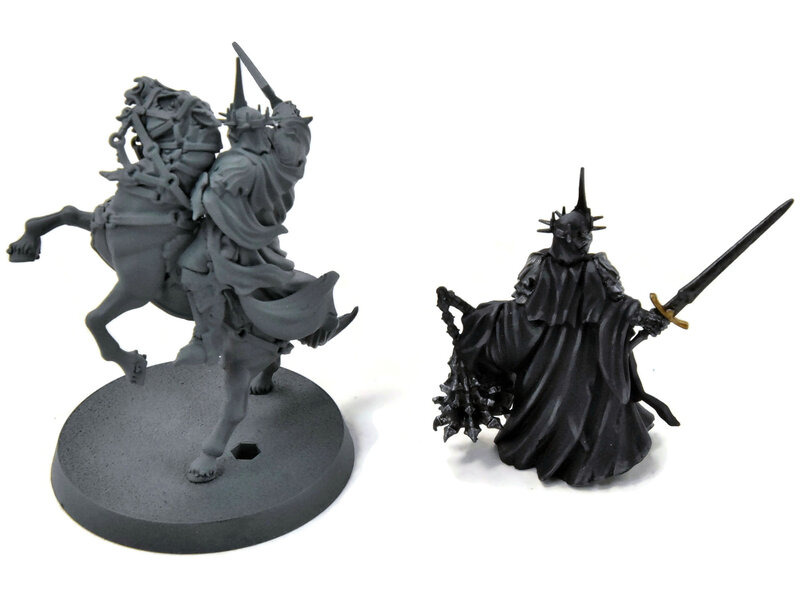 Games Workshop LORD OF THE RINGS 2 Witch King #1 missing base LOTR