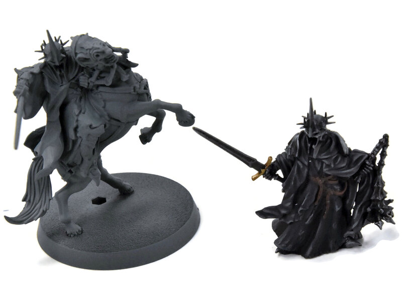 Games Workshop LORD OF THE RINGS 2 Witch King #1 missing base LOTR