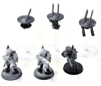 TAU EMPIRE 3 Fire Warriors #10 Warhammer 40K